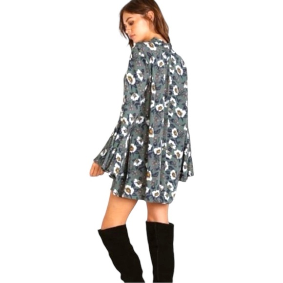 Free People Magic Mystery Floral Tunic Dress - Picture 2 of 8